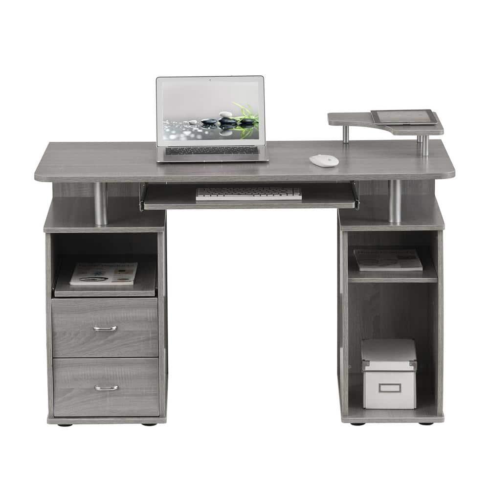 Hokku Designs Techni Mobili Complete Computer Workstation Desk With Storage