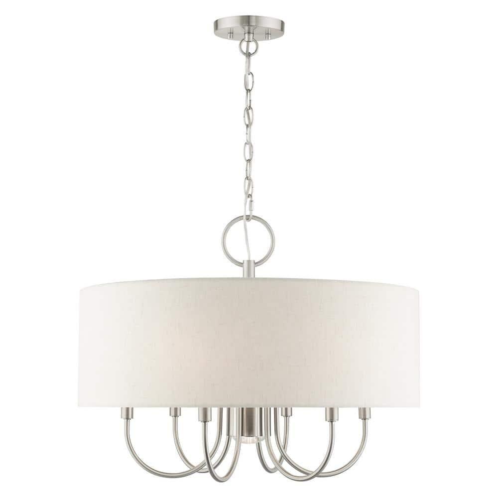 Livex Lighting Blossom 7 - Light Pendant in  Brushed Nickel