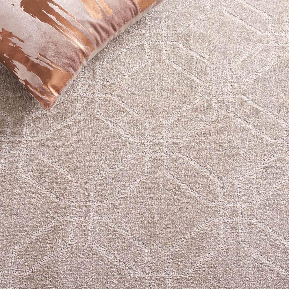 Pattern and Solid PNS406 Power Loomed Area Rug - Beige - 5'3"x7'6" - Safavieh.