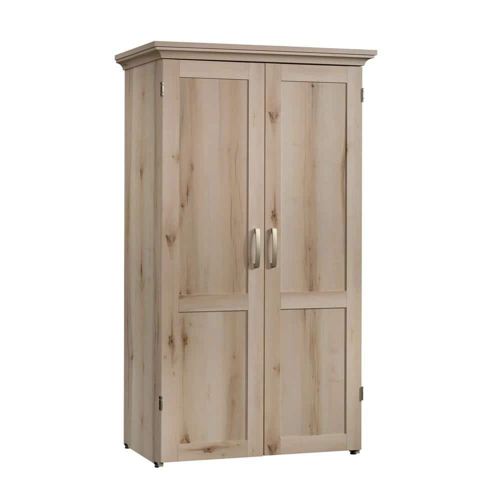 Sauder Select Engineered Wood Multi-Purpose Storage Armoire in Pacific Maple
