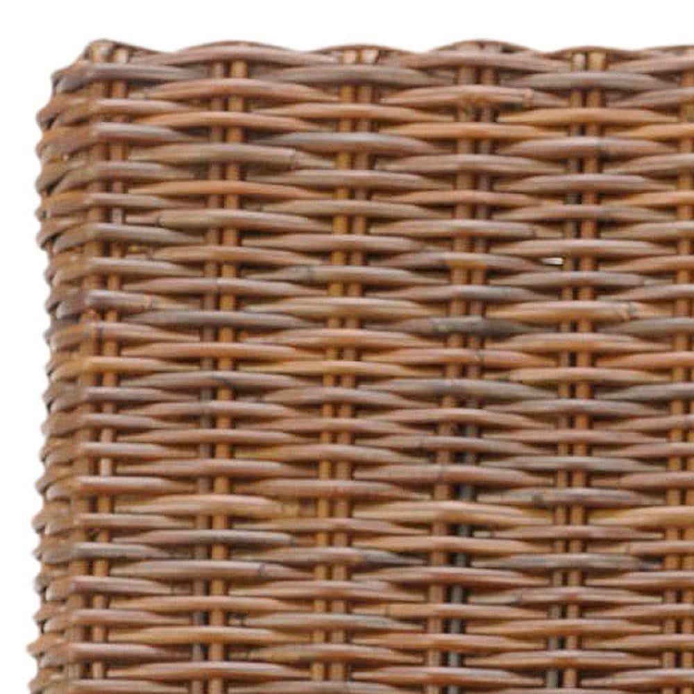 Sanibel 18''H Rattan Side Chair (Set of 2) - Antique Walnut - Safavieh