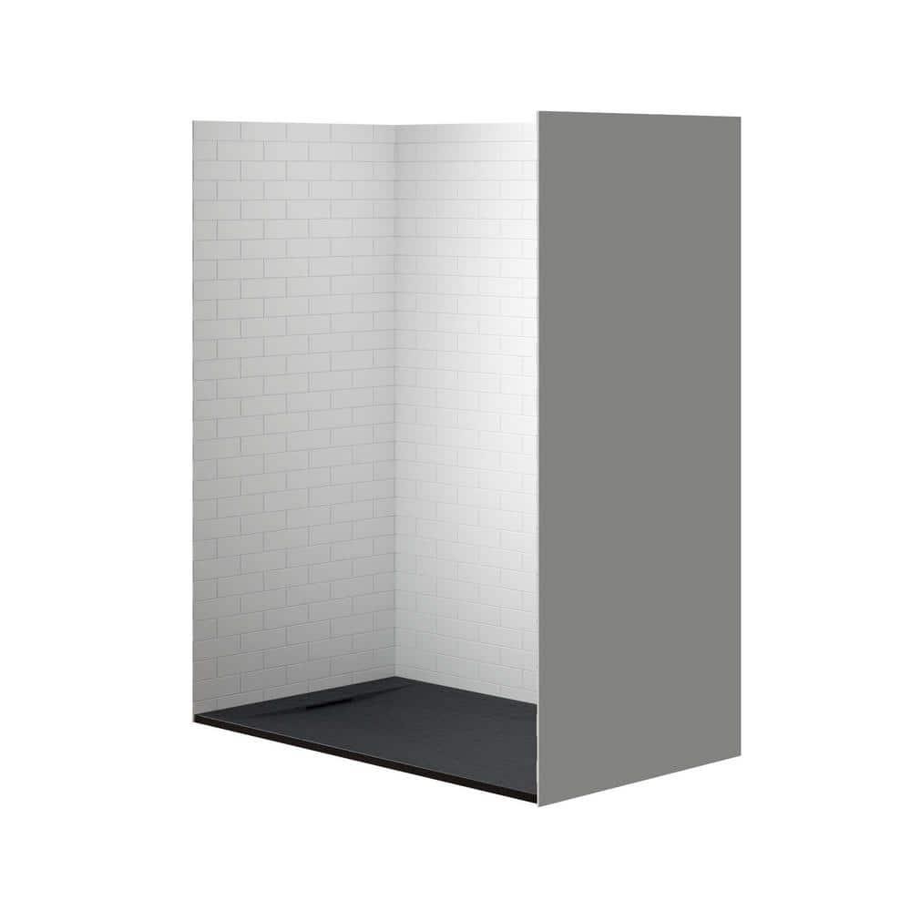 60'' W 75'' H Framed Rectangle Shower Stall