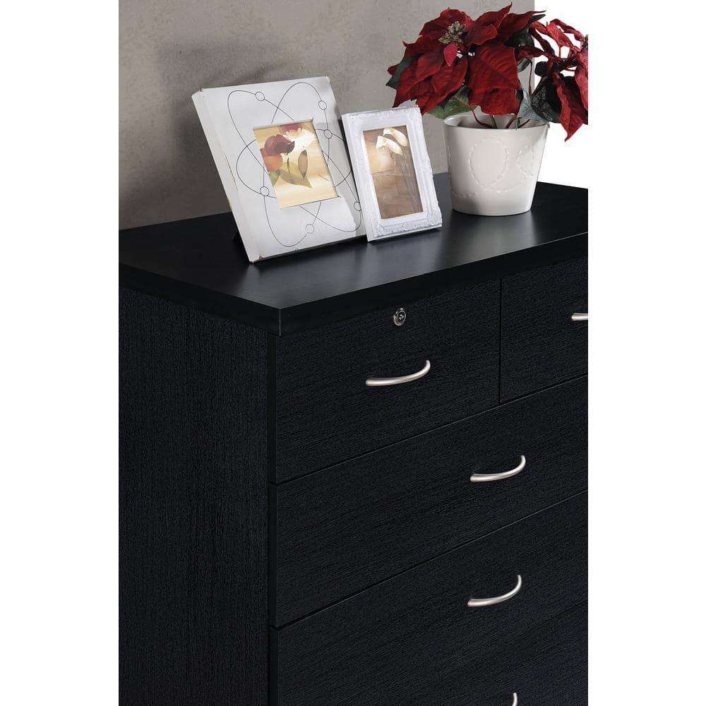 Hodedah  7 Drawer Jumbo Chest