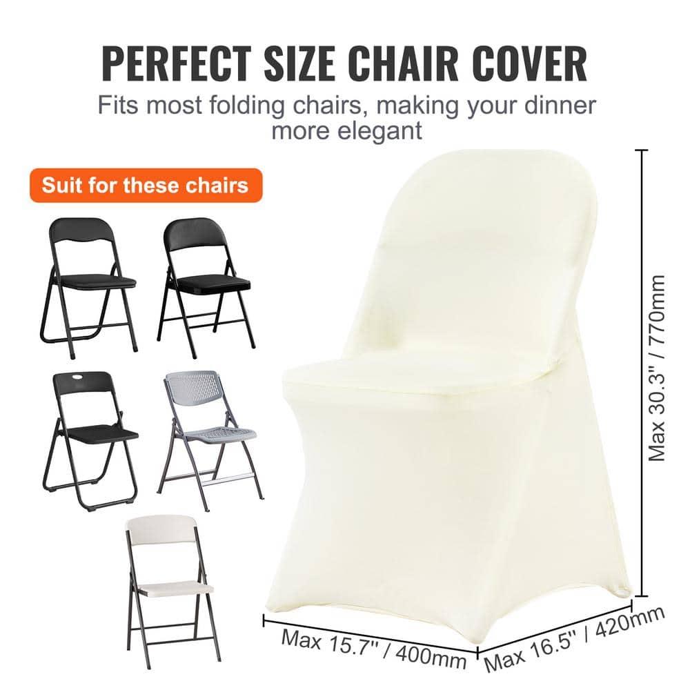 Ivory Chair Covers (Set of 30) (Set of 30)