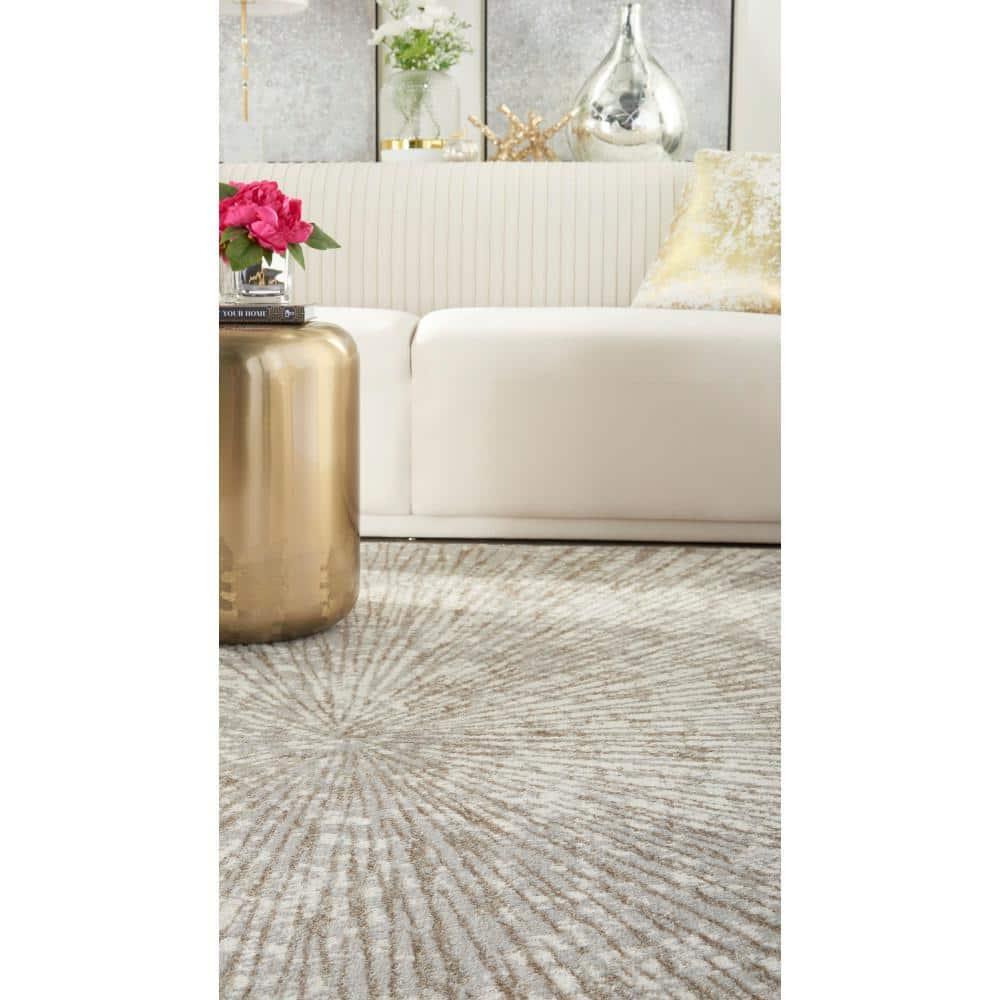 Wrought Studio™ Karlie Abstract Gray Area Rug