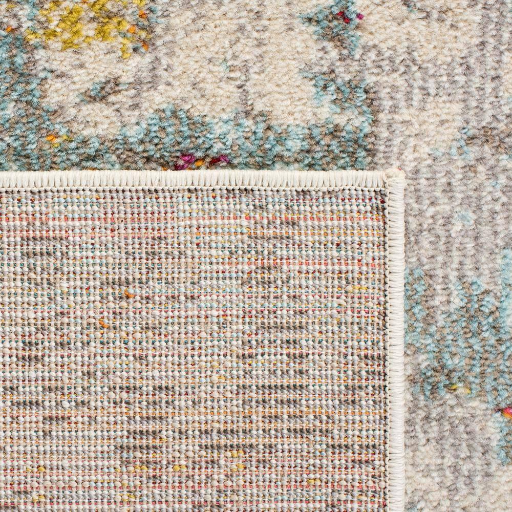 Madison MAD453 Power Loomed Indoor Area Rug - Grey/Gold - 9'x12' - Safavieh