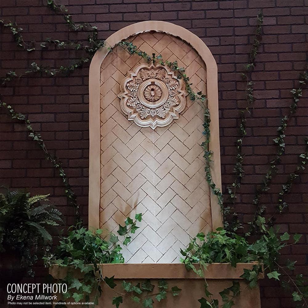 Rose and Ribbon Ceiling Medallion