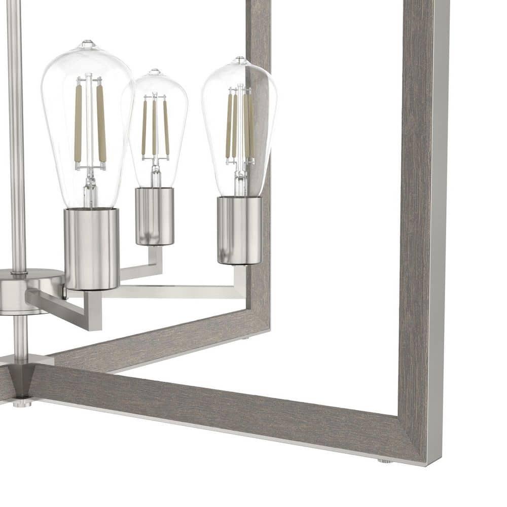 Woodburn 12 Light 30.5 Inch Foyer Pendant Ceiling Light Fixture