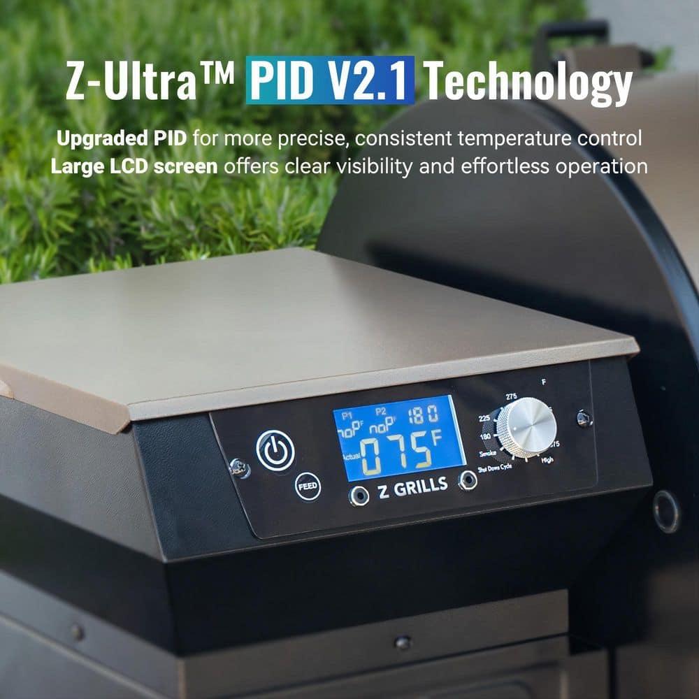 Z GRILLS 697 sq.in Pellet Grill with Temps Controller 2.1 and Latest Functions