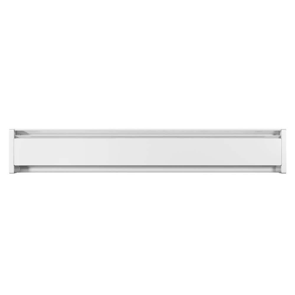 Cadet SoftHeat 59" Electric Hydronic Baseboard Heater (Model: EBHN1000W, Part: 13459), 3415/2560 BTU, 240/208 Volt, 1000/750 Watt, White