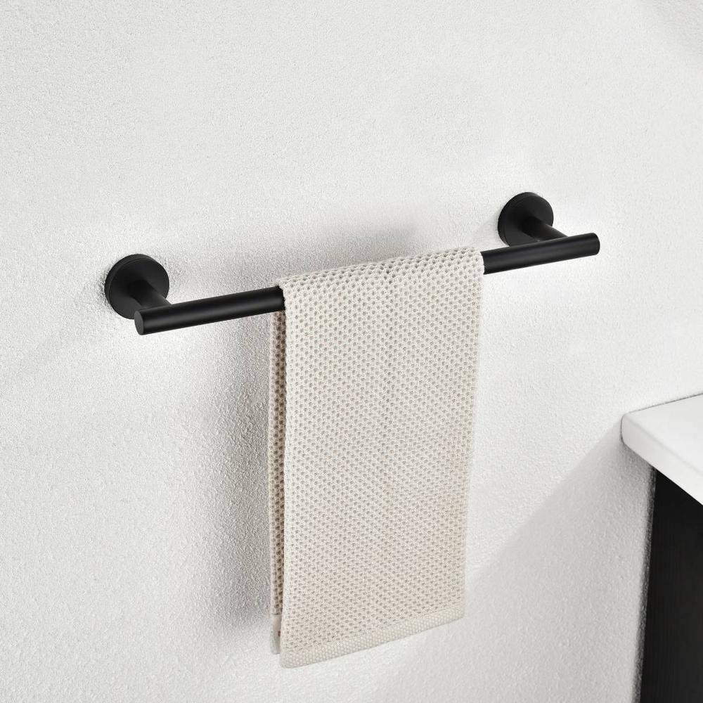 3-Piece Modern Bathroom Hardware Set - Rust-Resistant, Easy Installation, Complete Collection for Renovations