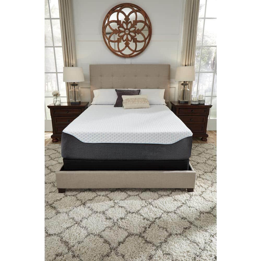 Signature Design by Ashley Signature Design by Ashley Chime Ultra Plush Charcoal Infused Memory Foam Mattress