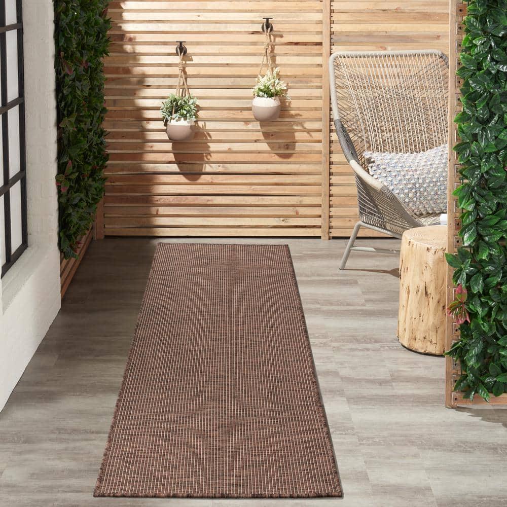 Nourison Positano POS01 Indoor/outdoor Area Rug - Natural 2'2" x 10'