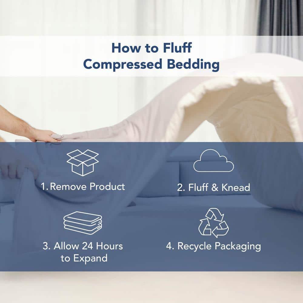 Serta Serta Memory Flex Mattress Topper With 2 In Down Alternative Pillow Top Gusset
