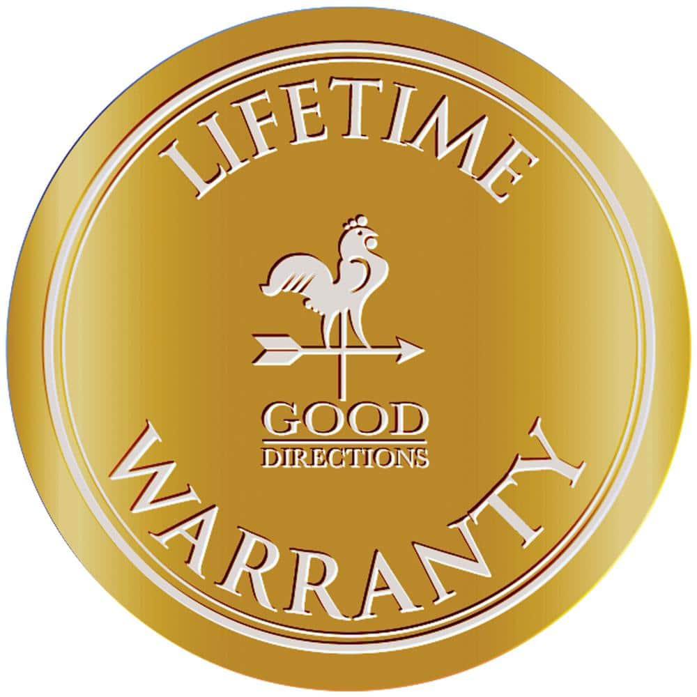 Good Directions 8803PG Sailboat Garden Weathervane with Garden Pole, Pure Copper