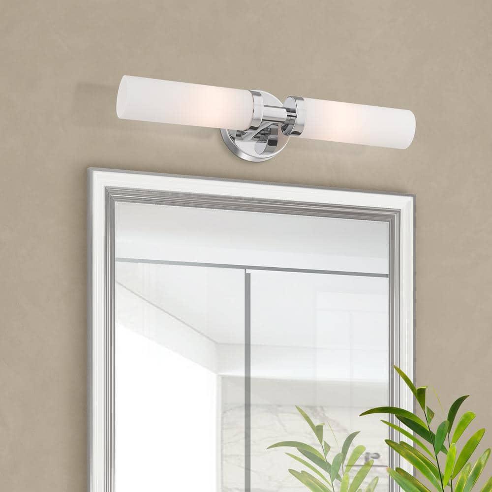 Livex Lighting Aero 2 - Light Vanity in  Polished Chrome