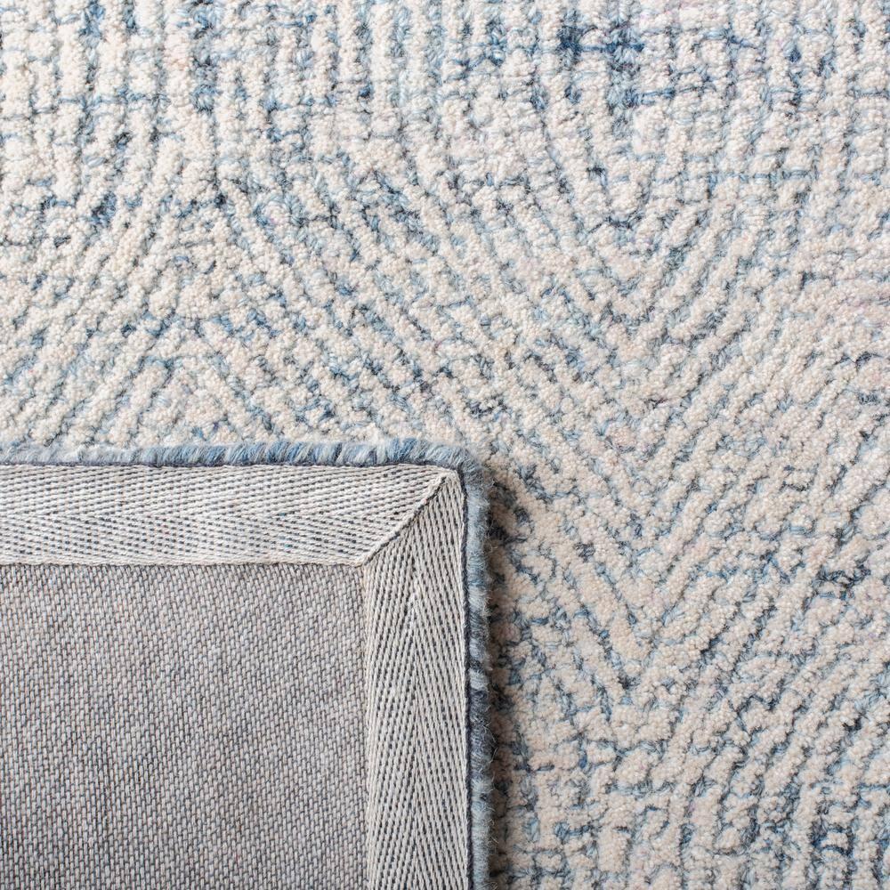 Abstract ABT340 Handmade Indoor Accent Rug - Ivory/Blue - 3'x5' - Safavieh