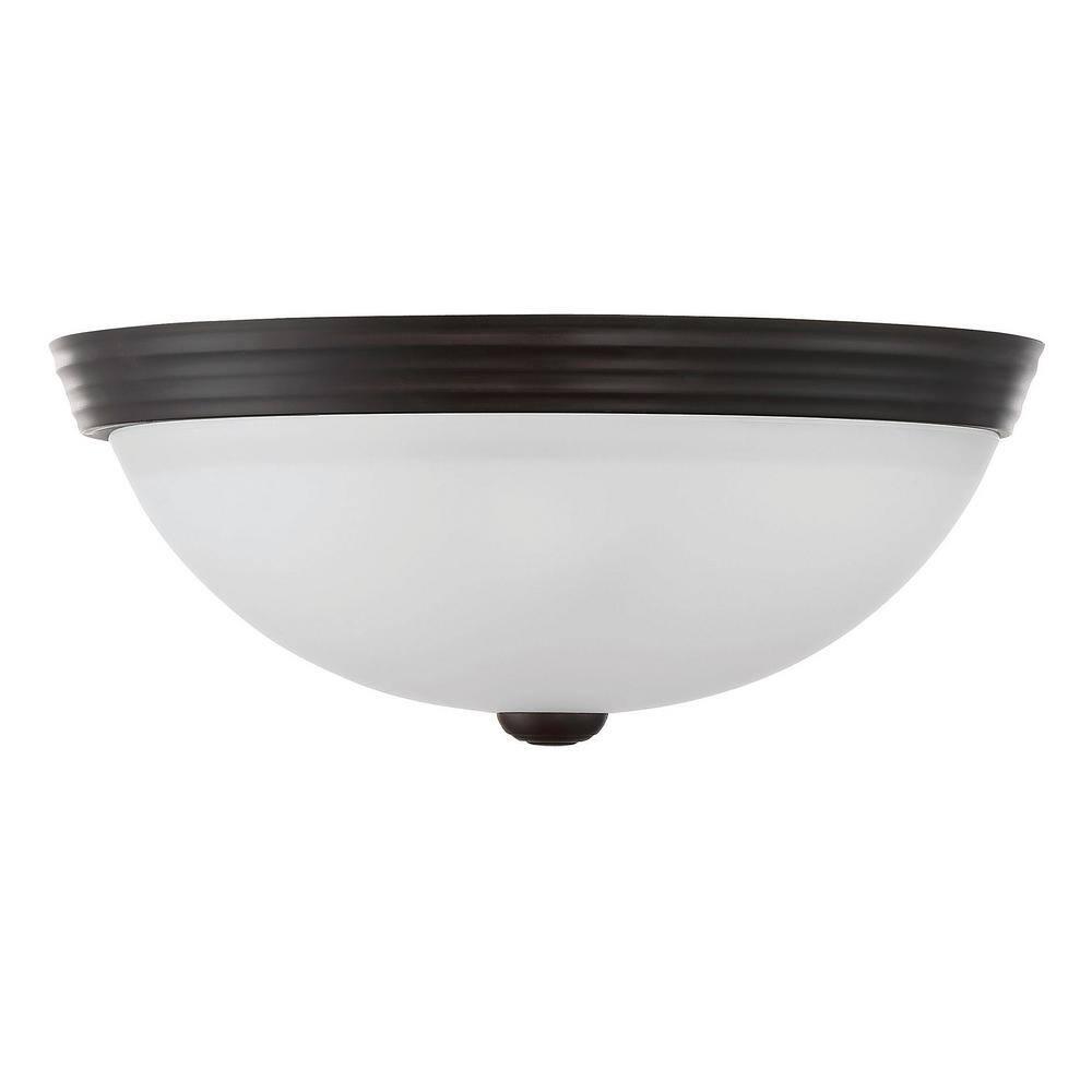 Savoy House NULL 2 - Light Flush Mount in  English Bronze