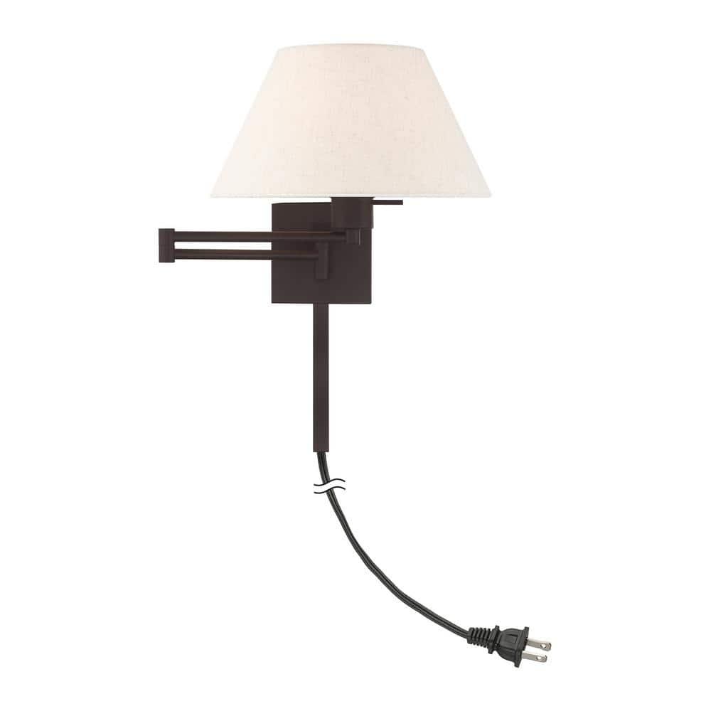 Livex Lighting 1 - Light Wall Light in  Bronze