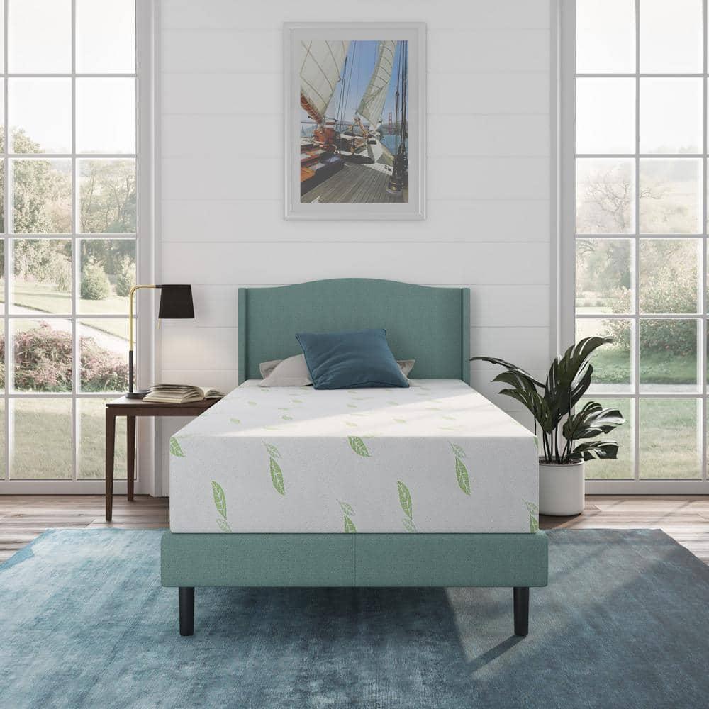 Anula Green Tea Memory Foam Mattress, Bed in a Box