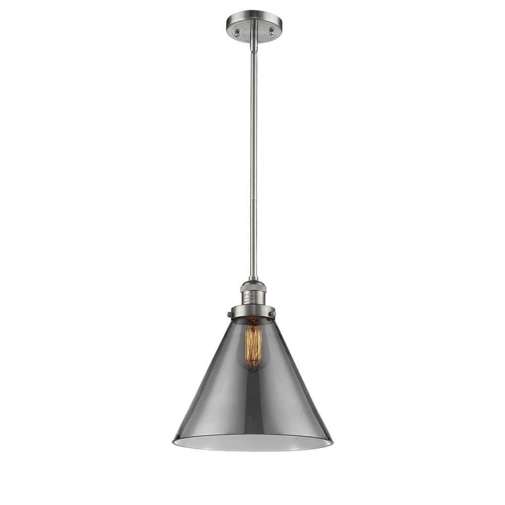 Innovations Lighting Cone 1 - Light Pendant in  Black Antique Brass