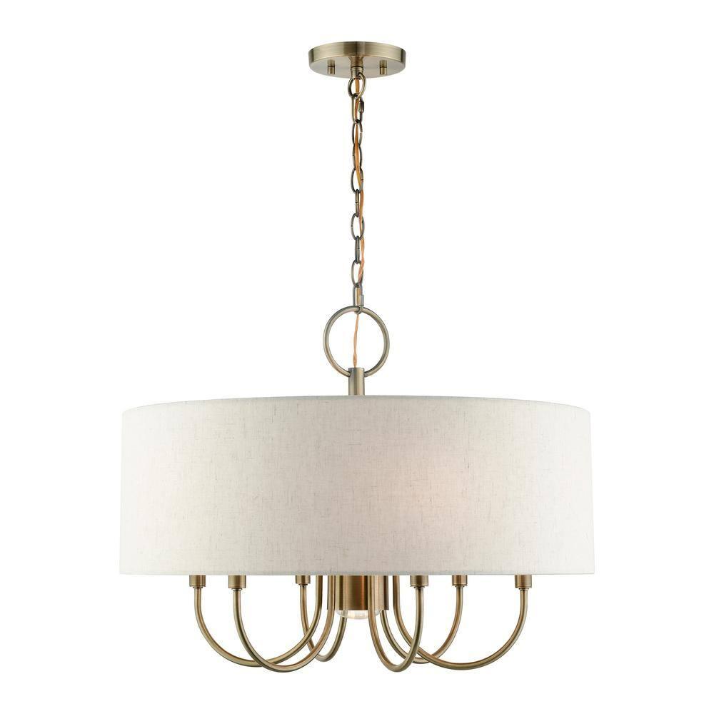 Dovecove Winscombe Shaded Drum Chandelier