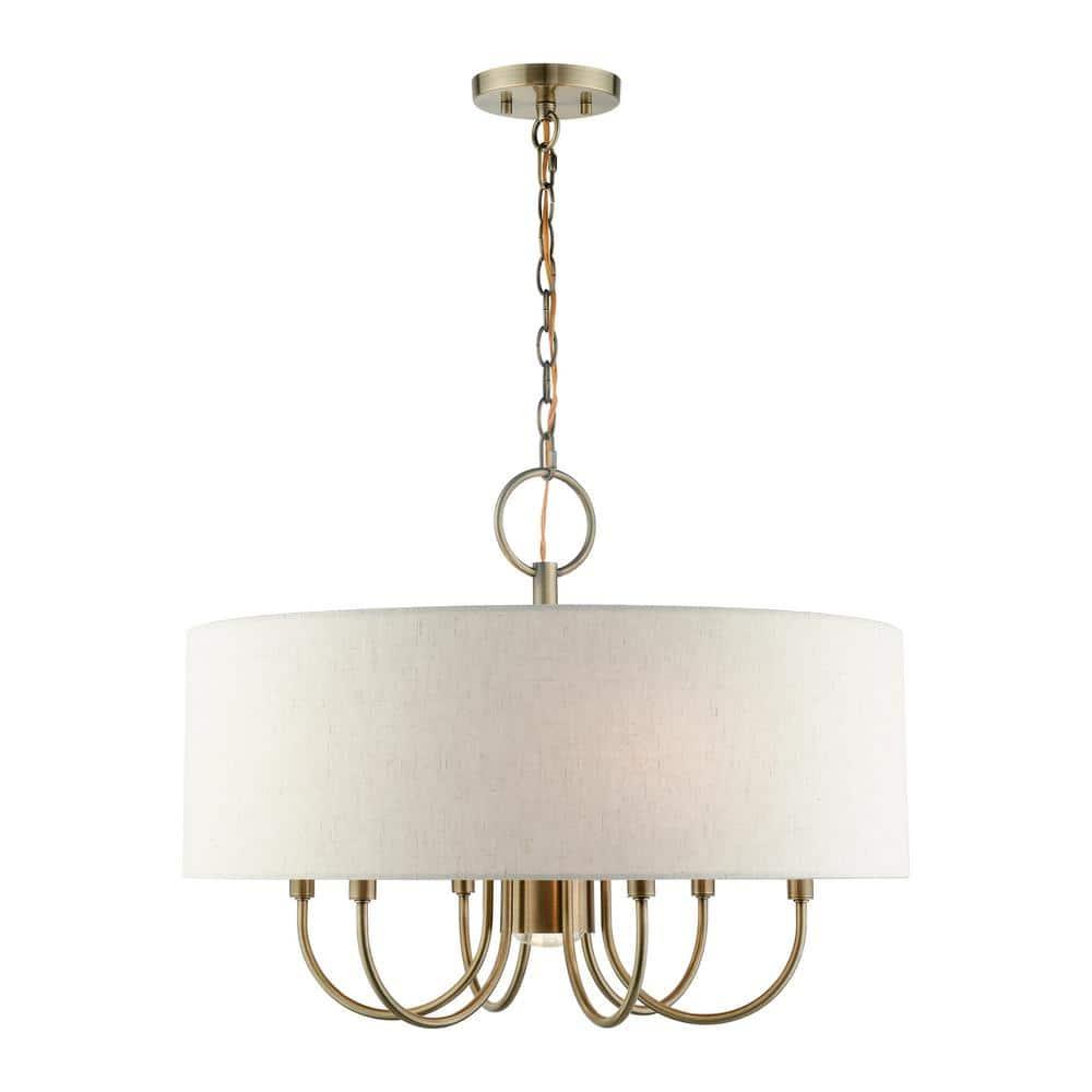 Dovecove Winscombe Shaded Drum Chandelier