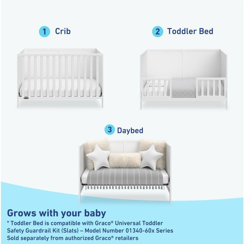 Graco Theo 3-in-1 Convertible Crib