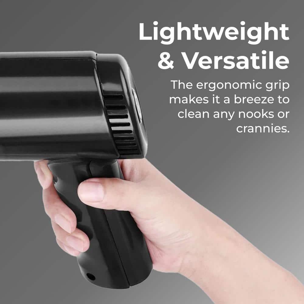 KOBOT Portable Handheld Vacuum Cleaner, HEPA Filter 2pc Accessory Pack, Rechargeable Battery