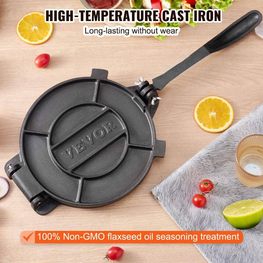 VEVOR VEVOR 8 Inch Tortilla and Roti Maker with 100 Pcs Parchment Paper