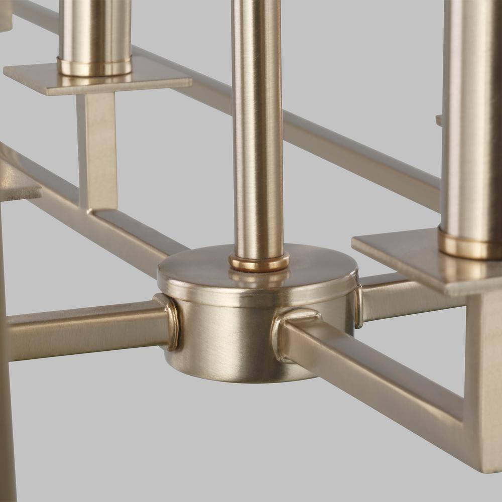 Lucius Linear Chandelier - Brass / 40"L