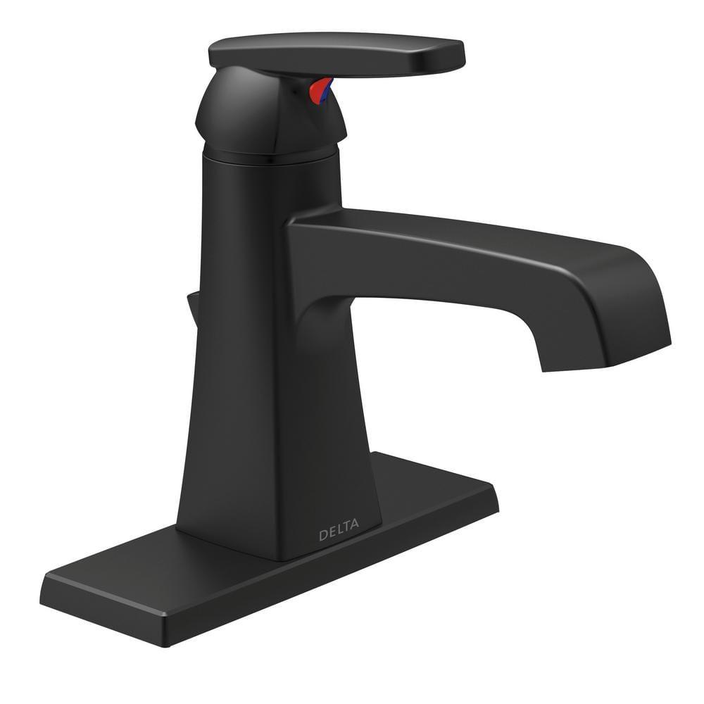 Ashlyn Single Hole Bathroom Faucet with Drain Assembly, Single Handle Bathroom Sink Faucet