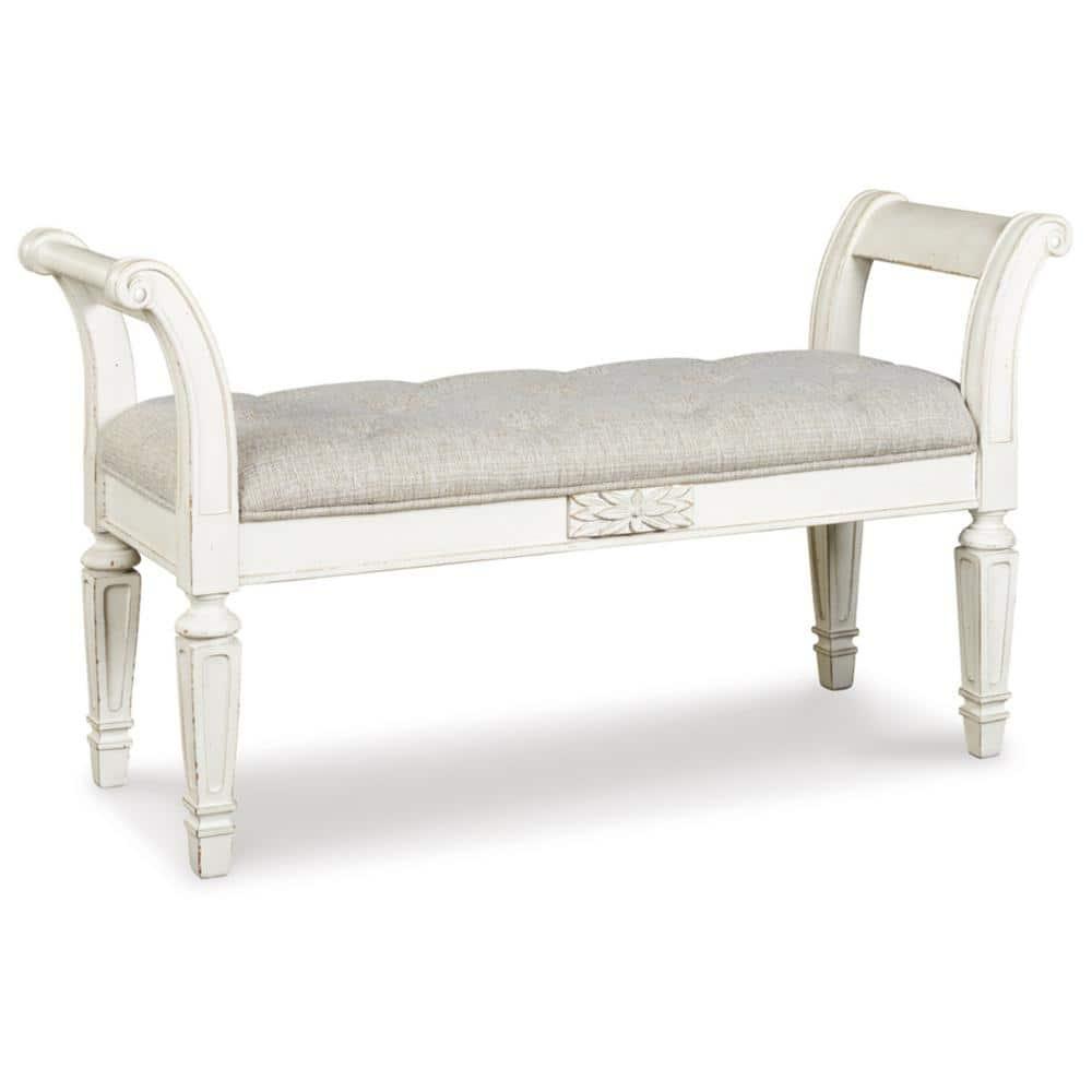 Kelly Clarkson Home Hayley Polyester Upholstered Bench