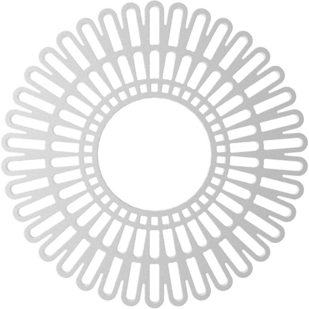 24"OD x 8 7/8"ID x 3/4"P Cornelius Architectural Grade PVC Pierced Ceiling Medallion
