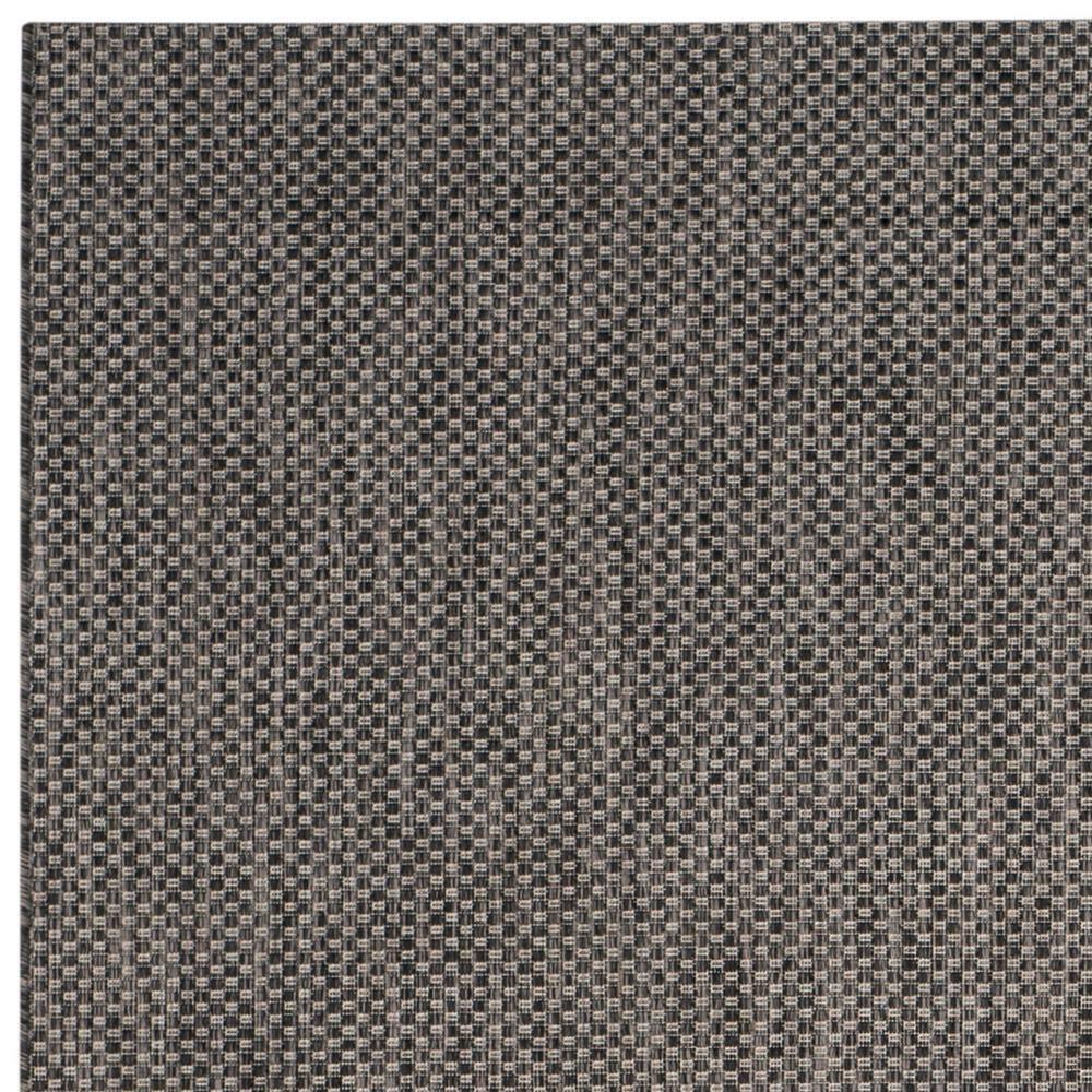 Courtyard CY8521 Power Loomed Indoor/Outdoor Area Rug - Black/Beige - 8'9"x11'9" - Safavieh.