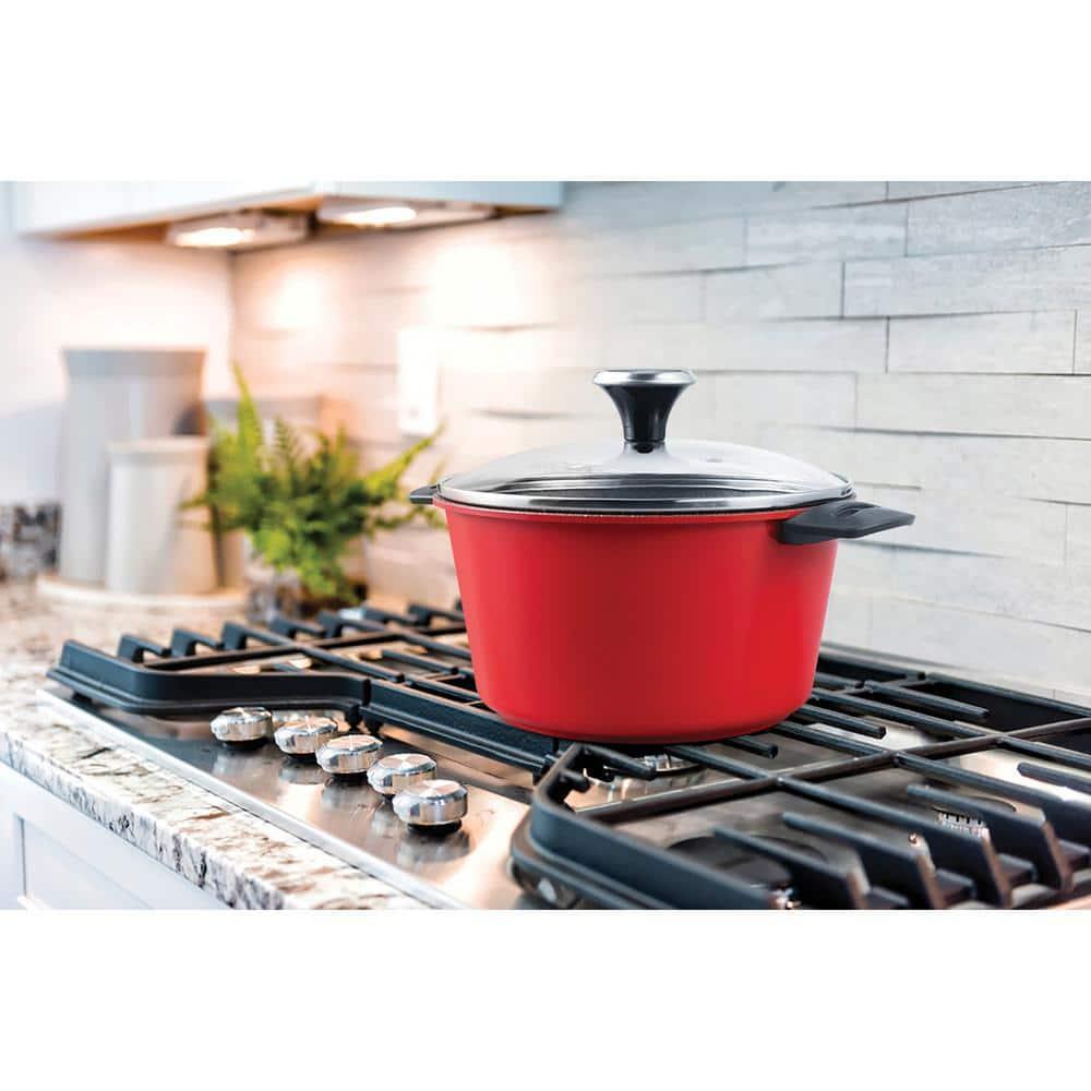 Starfrit The Rock Electric Fondue Set, Red