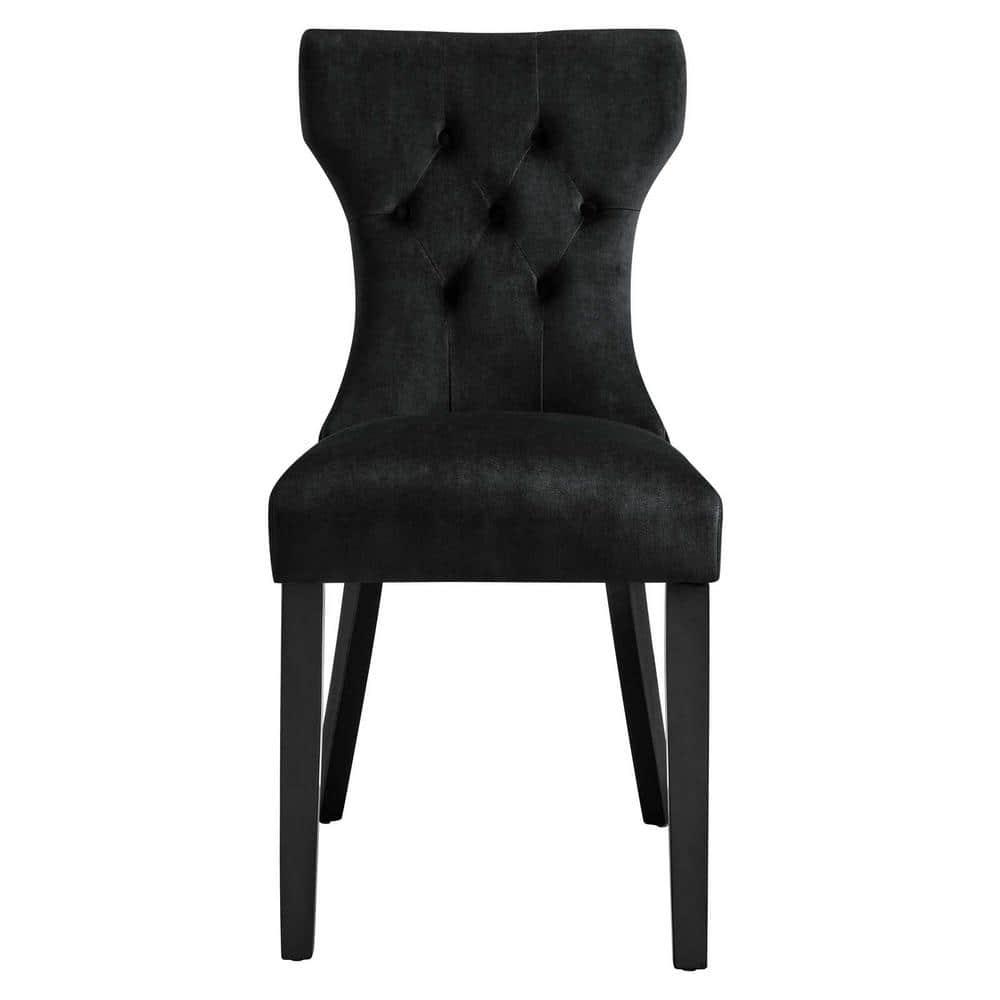 Modway Silhouette Performance Velvet Dining Chairs by Modway (Set of 2)