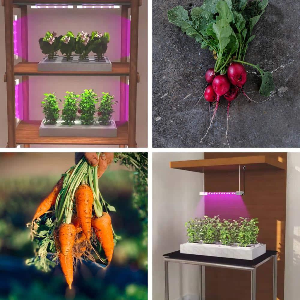Feit Electric Square Connector LED Grow Light Color Changing 1 pk