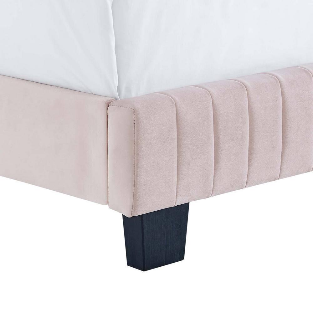 Modway Celine Channel Tufted Performance Velvet Full Bed