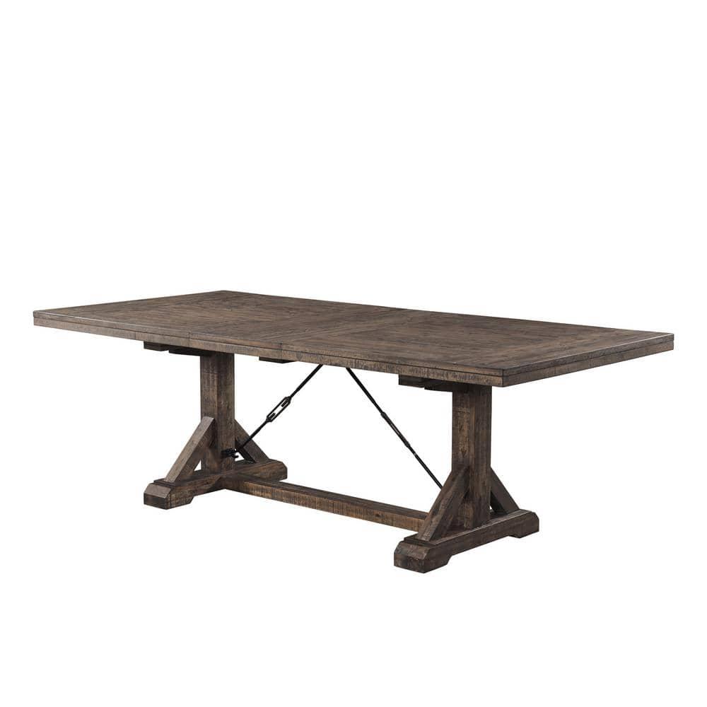 Picket House Furnishings Flynn 5 Piece Dining Set in Walnut