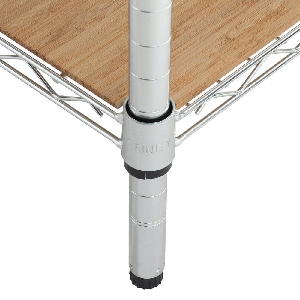 TRINITY Ecostorage® Expandable Closet Organizer - Chrome