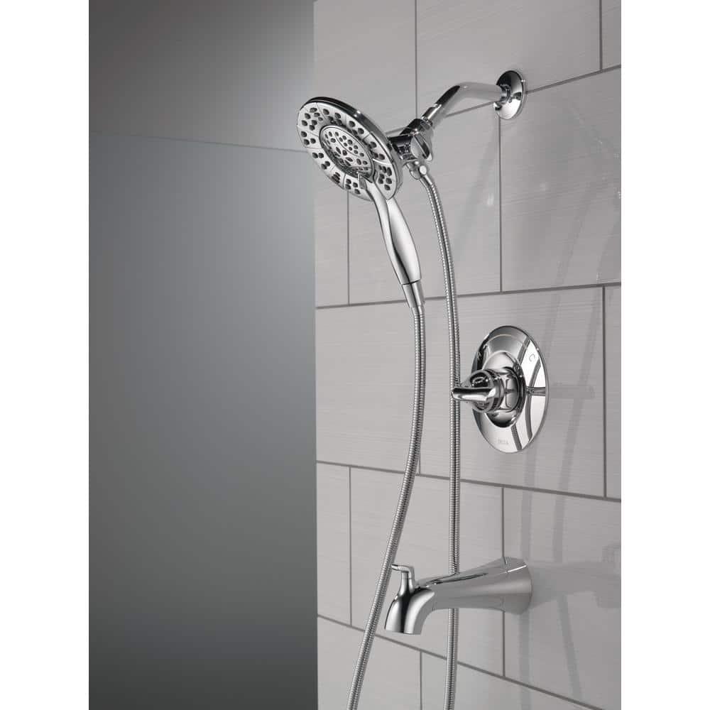 Arvo Single-Function Tub Shower Faucet Set, Shower Trim Kit with In2ition Shower Head and Valve