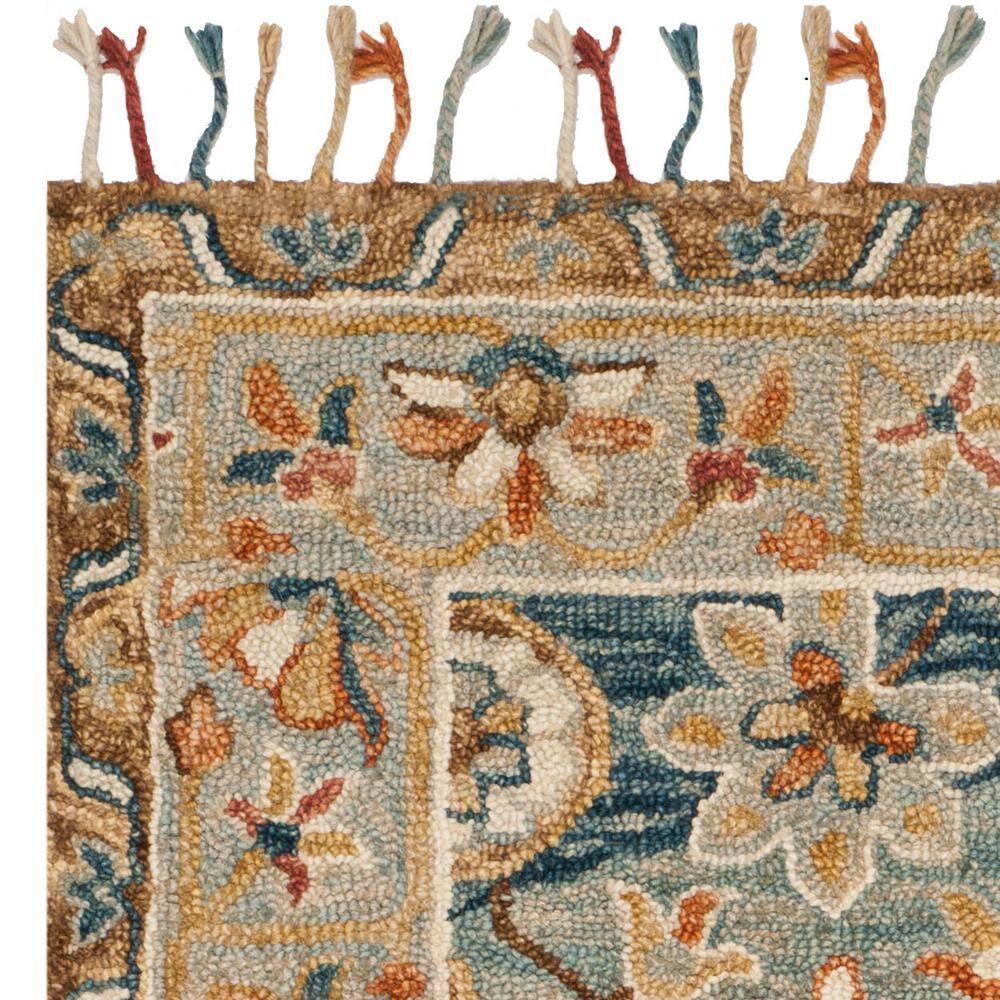 Aspen APN110 Hand Tufted Area Rug - Grey/Navy - 8'x10' - Safavieh.