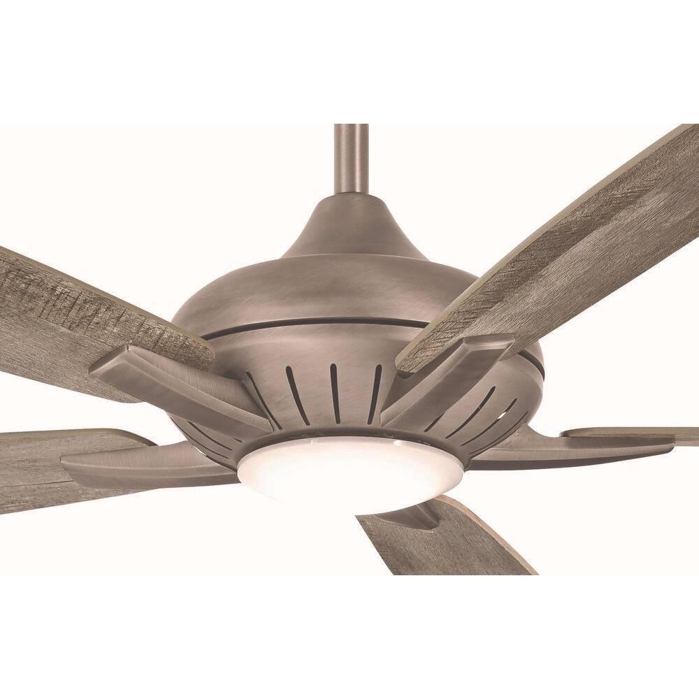 Minka Aire 60" Dyno 5 - Blade LED Smart Standard Ceiling Fan with Remote Control and Light Kit Included