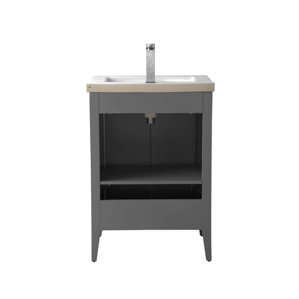 24" Single Bathroom Vanity Set
