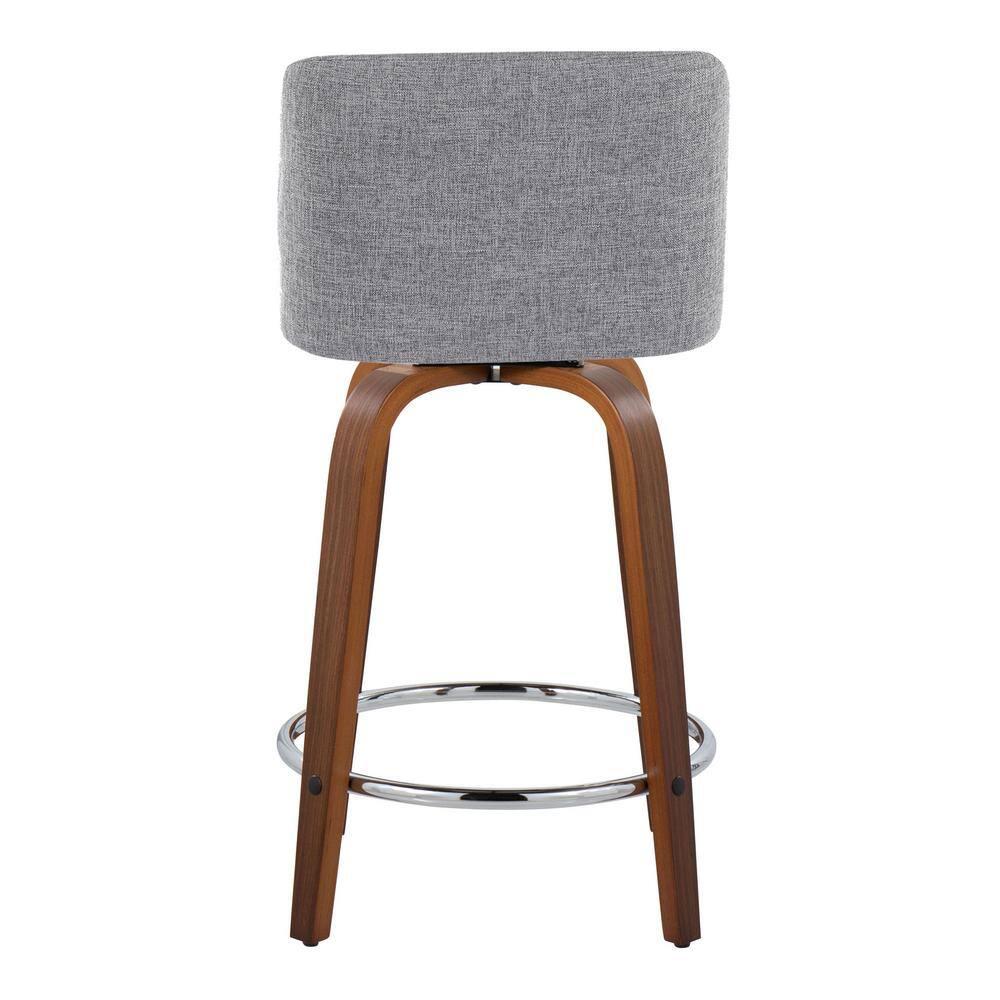 Swivel Upholstered Counter Stool