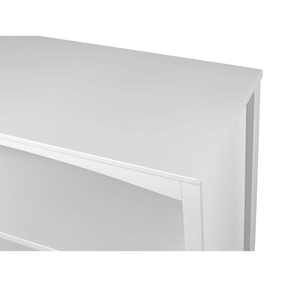 Shaker Style Bookcase - 48"H - White Finish
