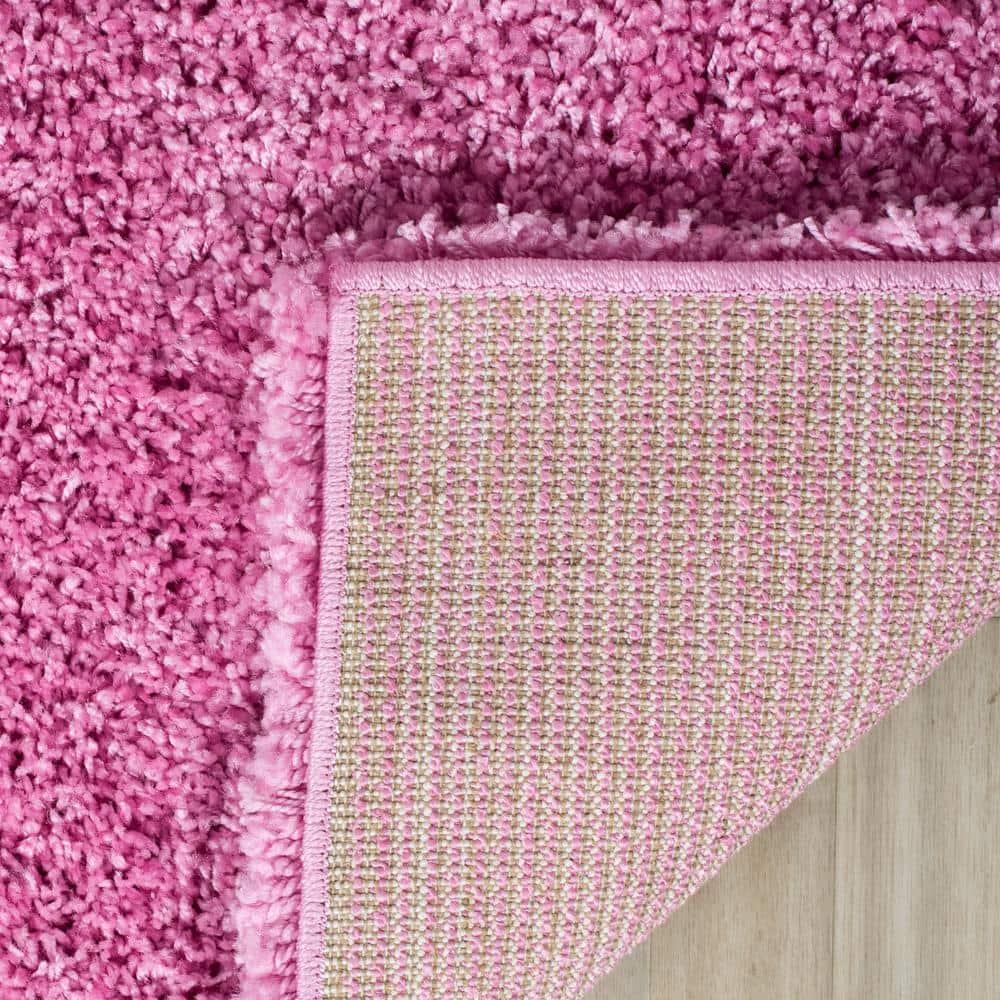 Shag SG151 Power Loomed Indoor Area Rug - Pink - 8'x10' - Safavieh.