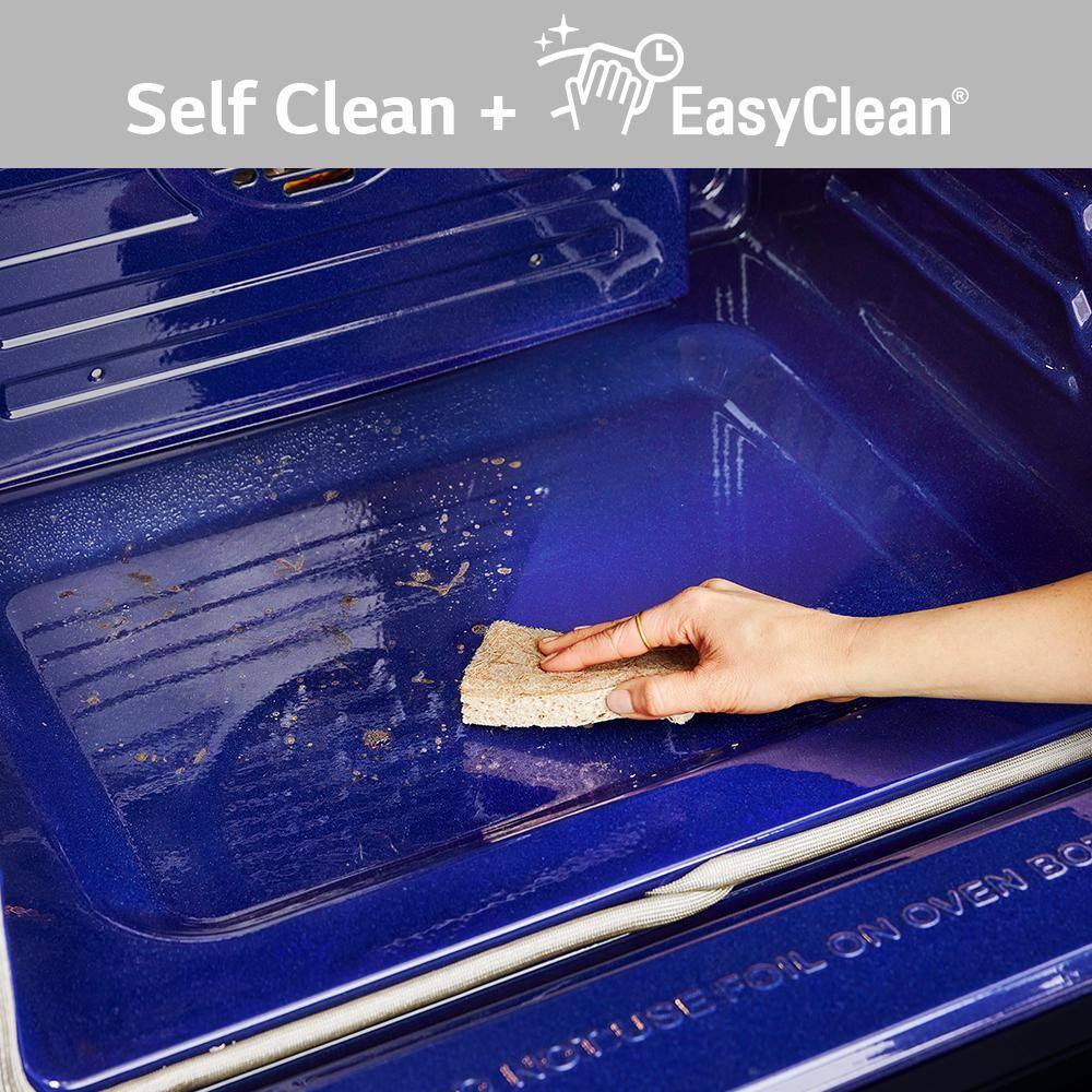 LG LG Smart Wi-Fi Enabled True Convection InstaView® Electric Range with Air Fry, 6.3 cu. ft. LREL6325F