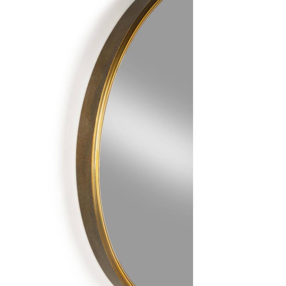 Rosdorf Park Archelle Metal Flat Wall Mirror